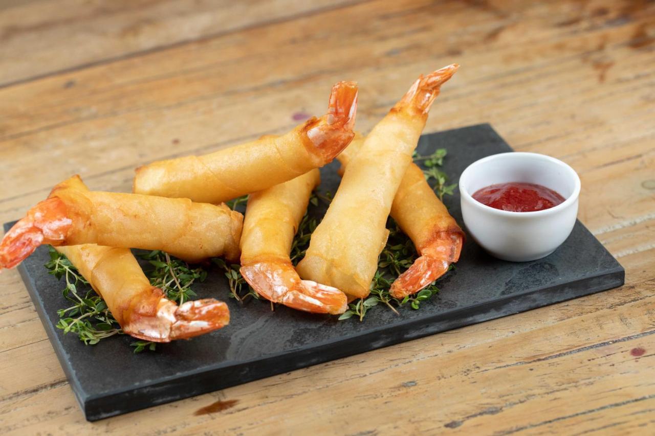 Art Hotel Transamerica Collection Porto Alegre Buitenkant foto Shrimp spring rolls